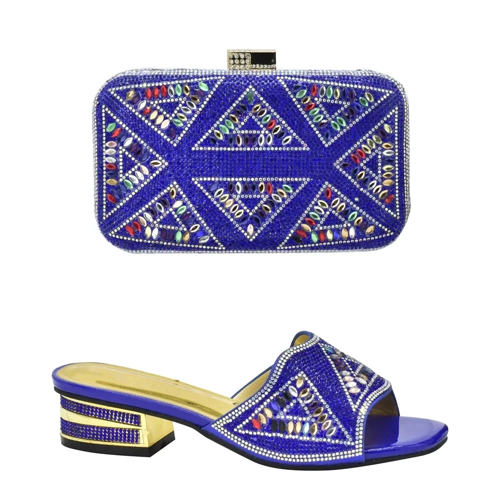 Italian Shoe and Matching Bag for African Wedding with Nice Hand Bag Italian Ladies Shoes and Bags To Match Set