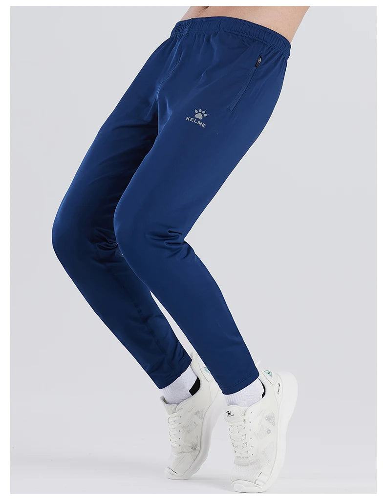 Football Training Leggings Men's High Elastic Slim Tights Thin Outdoor Fitness Running Pants