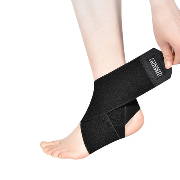 1 PC Unisex Ankle Support Brace, Ankle Compression Sleeve With Adjustable Strap - Breathable Ankle Wrap For Ankle Stabilizer