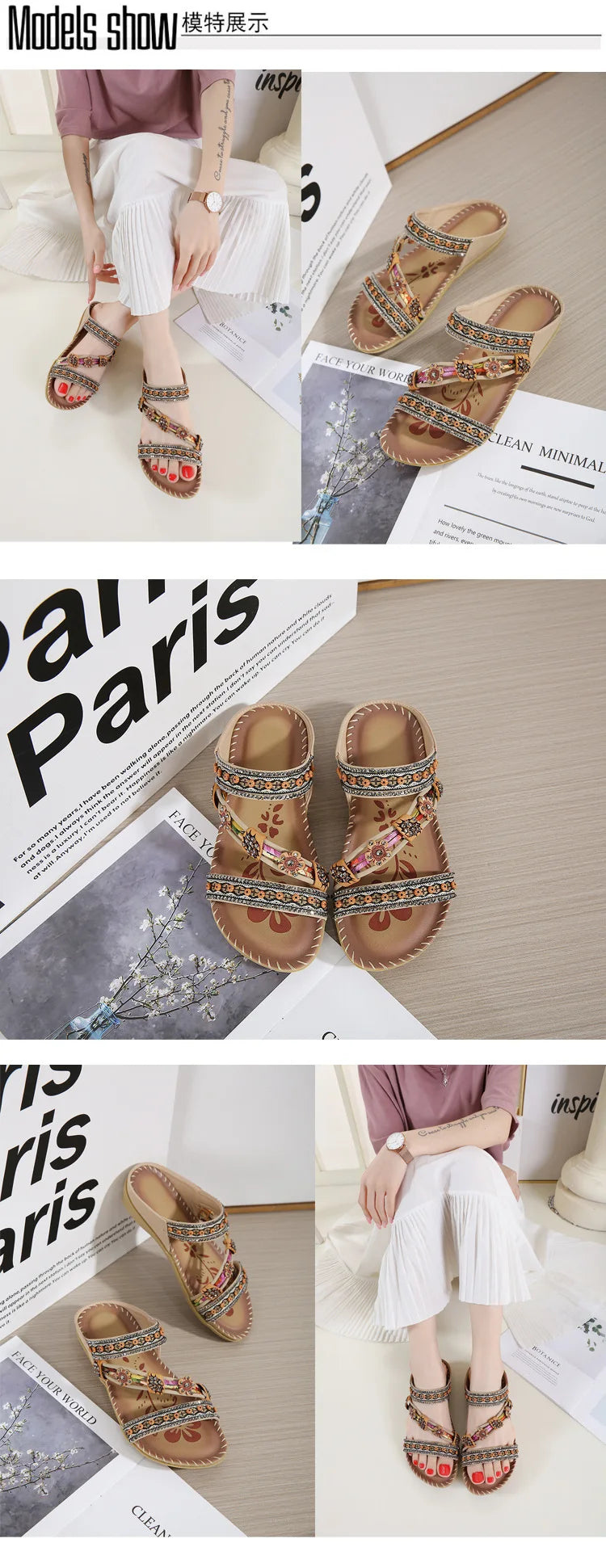 Sandals Shoes Women Fashion Slide Shoes For Women Light Women's Sandals Casual Soft Sandalias Mujer Women's Slippers