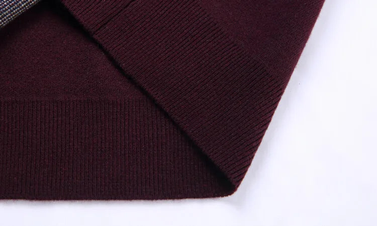 Unisex Autumn and Winter Warm Vest, Stylish Slim-Fit V-neck Sweater Stretch Suitable For Students S-3XL