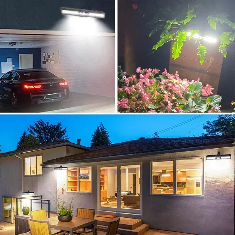 New Clip On Solar Motion Lights Outdoor Waterproof,Solar Fence Lights Outside with 36 LED Portable Solar Powered Security Light