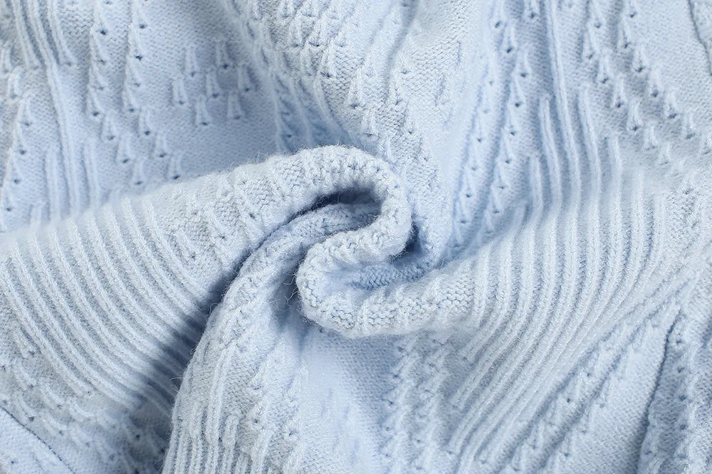 New Autumn Kids Knitted Cardigan Candy Colour Bow Girls Knitted Sweater Korean Loose Children Tops 9M-5T Girls