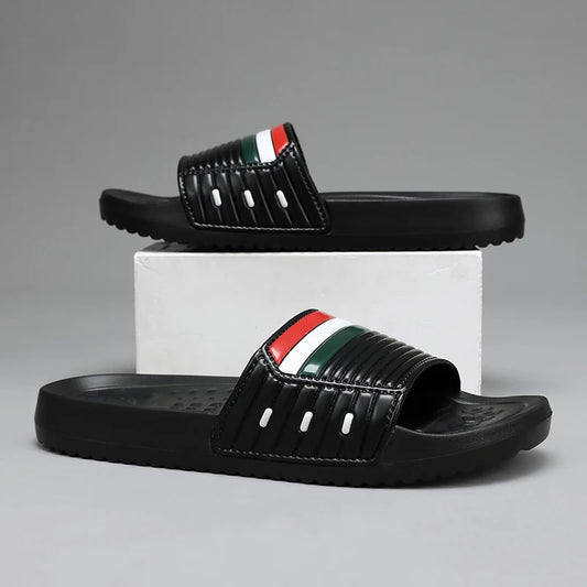 Indoor Home Men Bedroom Slippers All Season Youth Casual Sandals Swimming Water Pool Boy Walking Slides