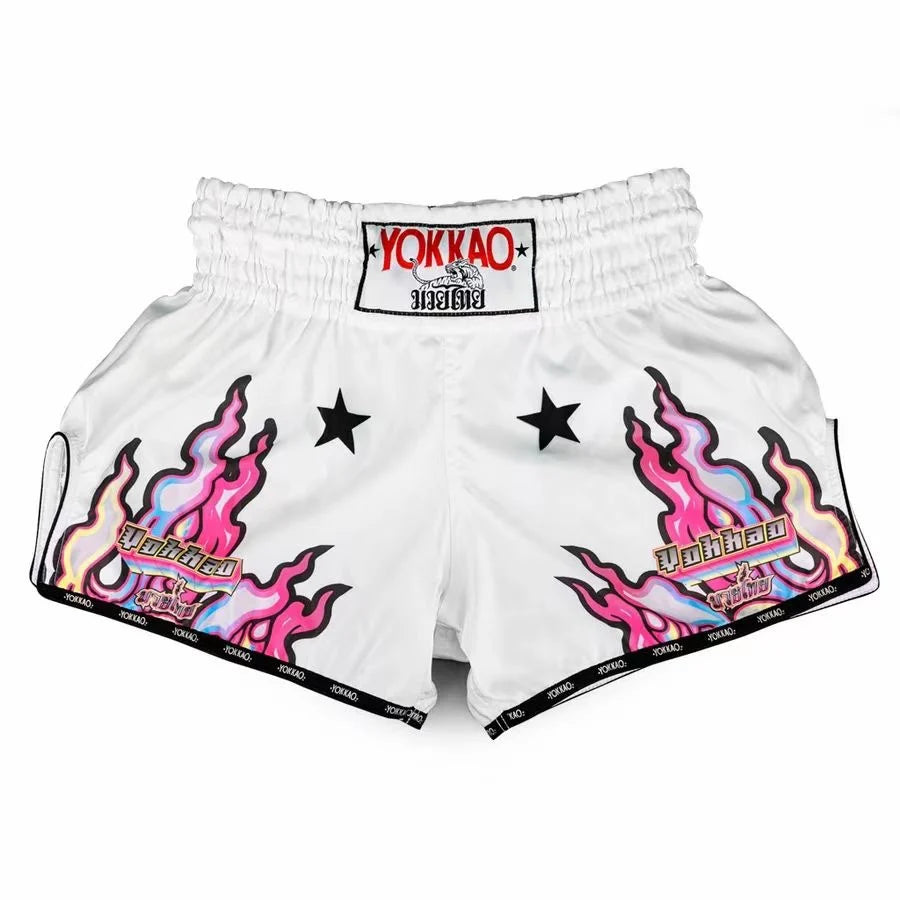 YOKKAO Limited Edition Boxing Shorts – Professional Muay Thai & MMA Fight Shorts for Men & Women Training & Combat Sports