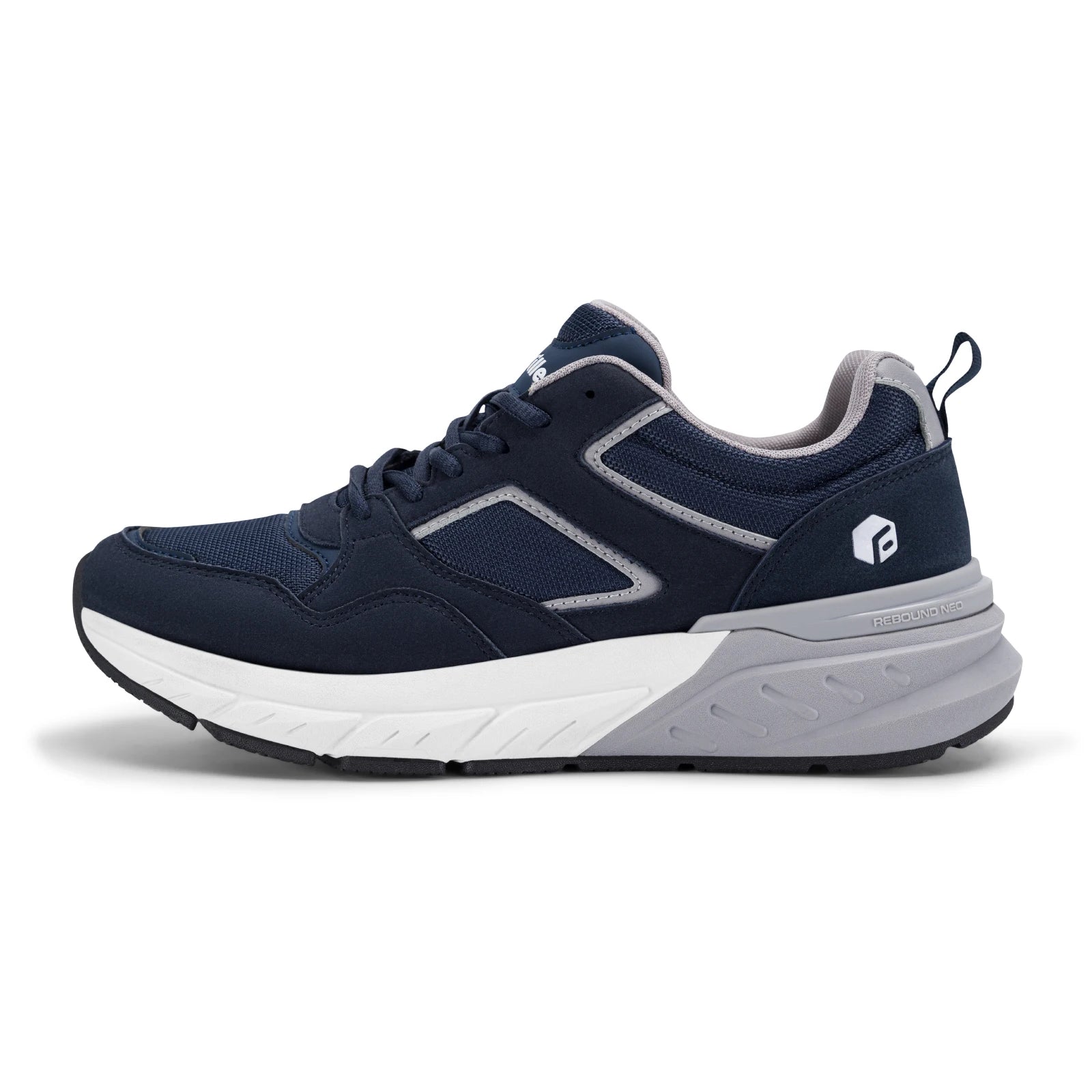 FitVille Men’s 4E Wide Running Shoes – Arch Support Sneakers for Flat Feet, Heel Pain & Plantar Fasciitis Relief