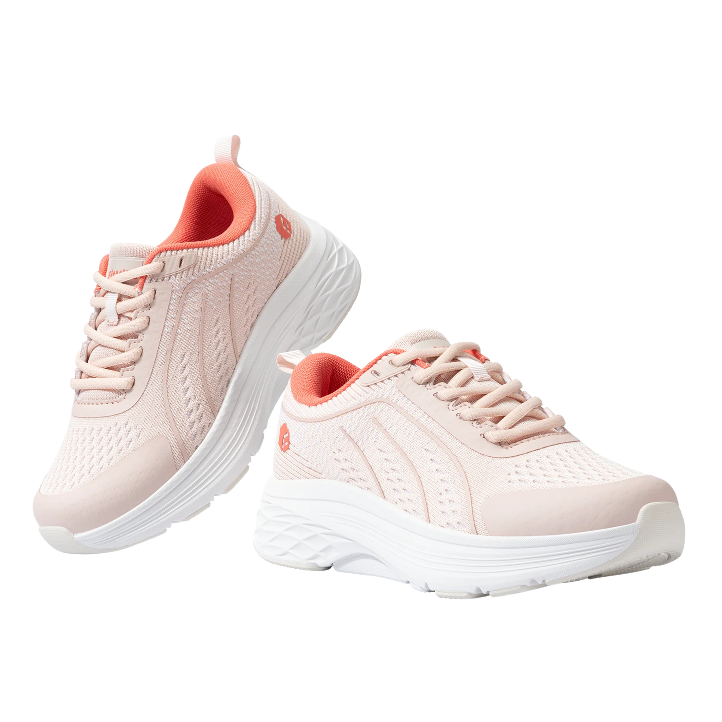 Damesschoenen met brede breedte, lichtgewicht sneakers voor dames met brede breedte voor platvoeten, verlichting van hielpijn en plantaire fasciitis