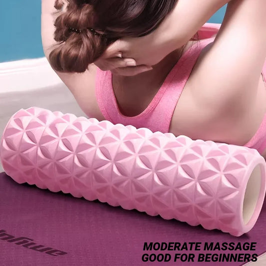 3D Diamond Foam EVA Massage Roller Holle Yoga Kolom Fitnessapparatuur Voor Spierfysiotherapie En Sportrevalidatie Rolle
