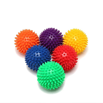 7cm Fitness Physiotherapy PVC Ball Suitable For Hard-Spiked Massage, Ball Relieve For Plantar Fasciitis And Body Building Sports