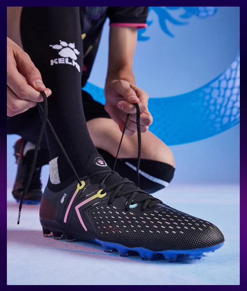 Adult Football Shoes MG Short Nail Football Shoes Youth Grass Professional Competition Training Shoes Soccer Shoes