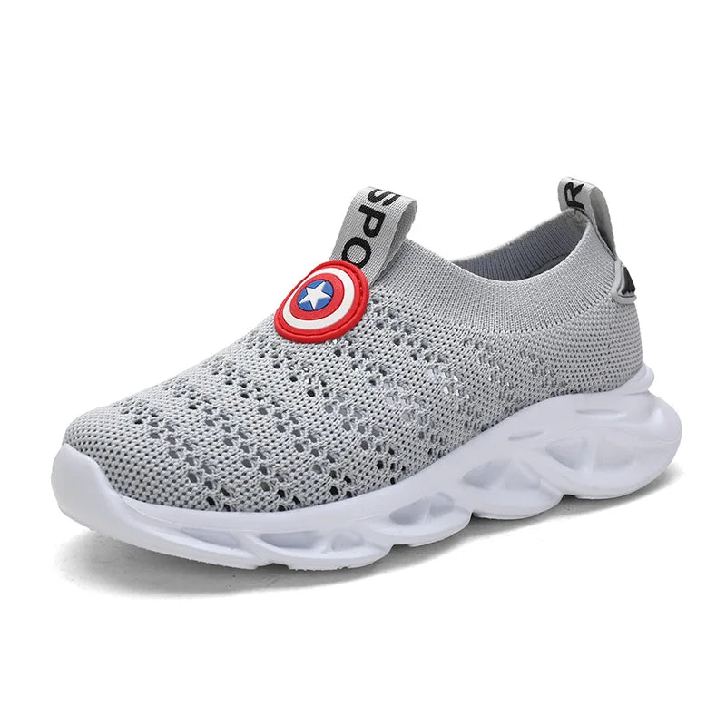 Unisex Summer Children Shoes Sport Sneakers Breathable Casual Shoes Mesh Net Cloth Kids' Sports Flat Sneakers