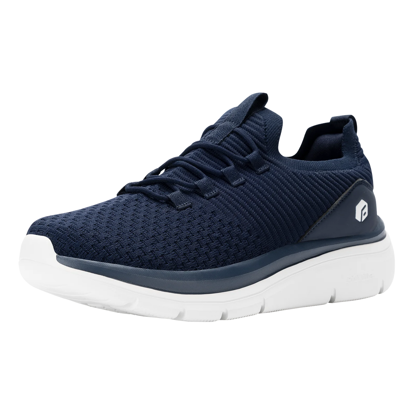 Men's Shoes Slip on Walking Sneakers Lightweight Wide Width for Flat Feet Plantar Fasciitis Heel Pain Relief