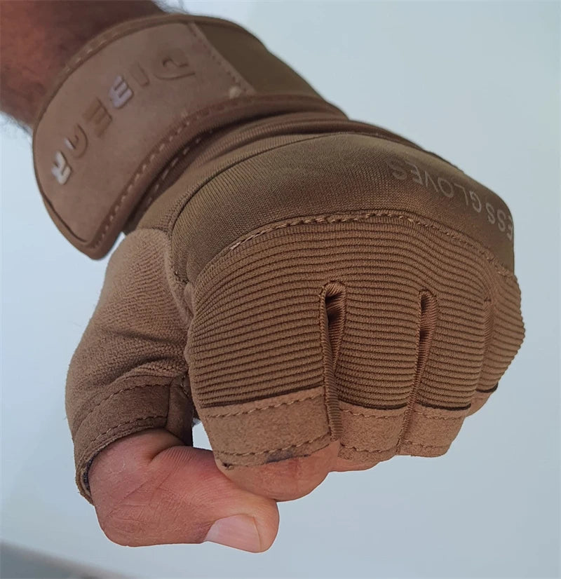 Anti-Slip Gym Gloves For Firm Grip on Bodybuilding And Weightlifting Equipment -  Suitable For Dumbbell Trainings, CrossFit Pull Ups & Workout Exercises