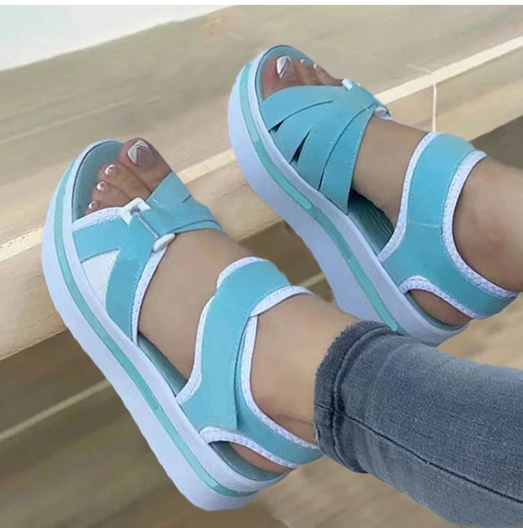 Summer Shoes Women Sandals Party Women's Sandals Outdoor Women Shoe Wedge Sandals Woman Retro Footwear Sandal Women Female