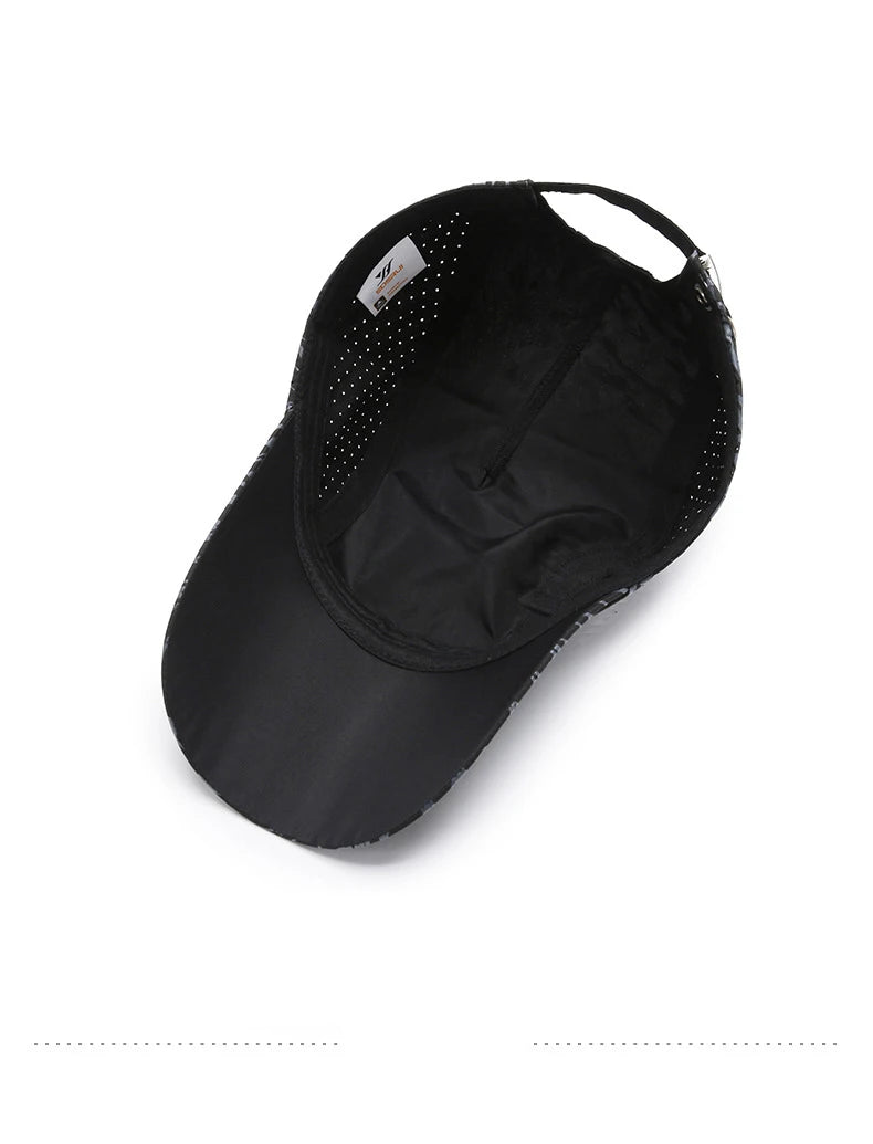 Summer Quick Drying Breathable Thin Women Men's Baseball Cap Outdoor Sports Fishing Travel Cycling Climbing Sun Hat A220