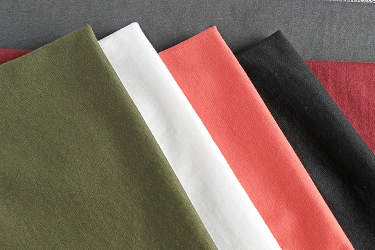 2025 Summer New American Retro Sleeveless O-neck Solid Color T-shirt Men's Fashion 100% Cotton Basketball Sports Casual Vest