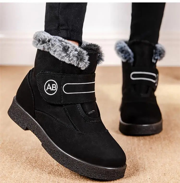 Women's Boots Snow Plus Size Shoes Woman Platform Woman Shoes Lightweight Mid High Boots Fashion Boots For Women Botas Mujer