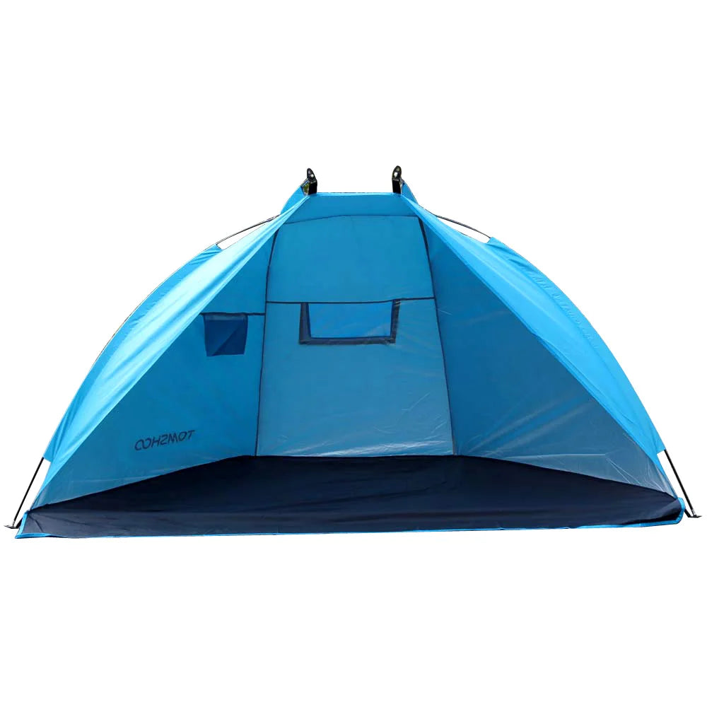 2-persoons strandtenten voor buiten, schaduw, UV-bescherming, ultralichte tent voor vissen, picknickpark, zomerluifel, schaduw, schuilplaats