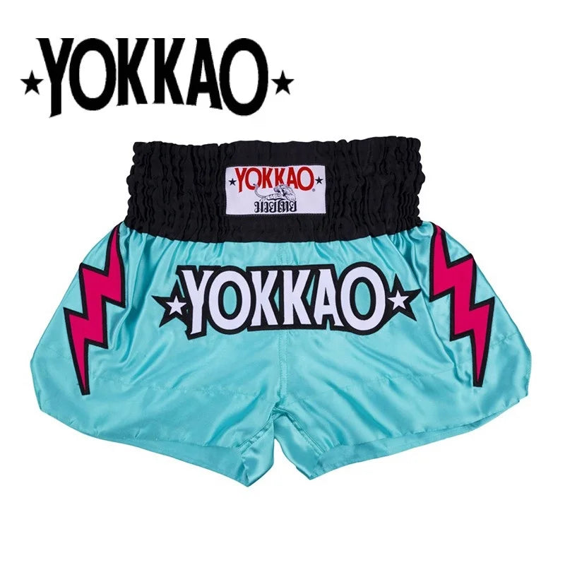 YOKKAO Limited Edition Boxing Shorts – Professional Muay Thai & MMA Fight Shorts for Men & Women Training & Combat Sports