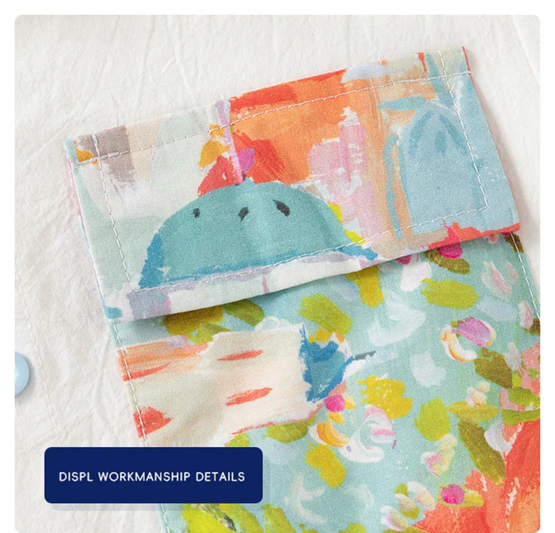 New Autumn Kids Shirt Girls Boys Cute Oil Painting Style Blouse Children Simplicity Long Sleeves Tops 2-6T Unisex