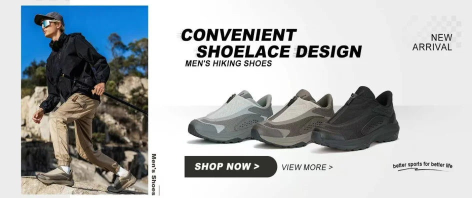 Men's Warm Hiking Shoes For Lightweight Walking - Suitable For Outdoor With Waterproof & Non-Slip Feature