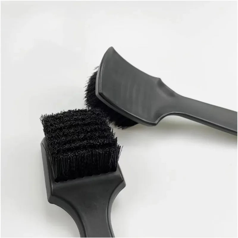 Motorcycle Tire Rim Brush Wheel Hub Cleaning Brushes Motorcycle Wheels Detailing  Accessories Black White Tire Washing Tool