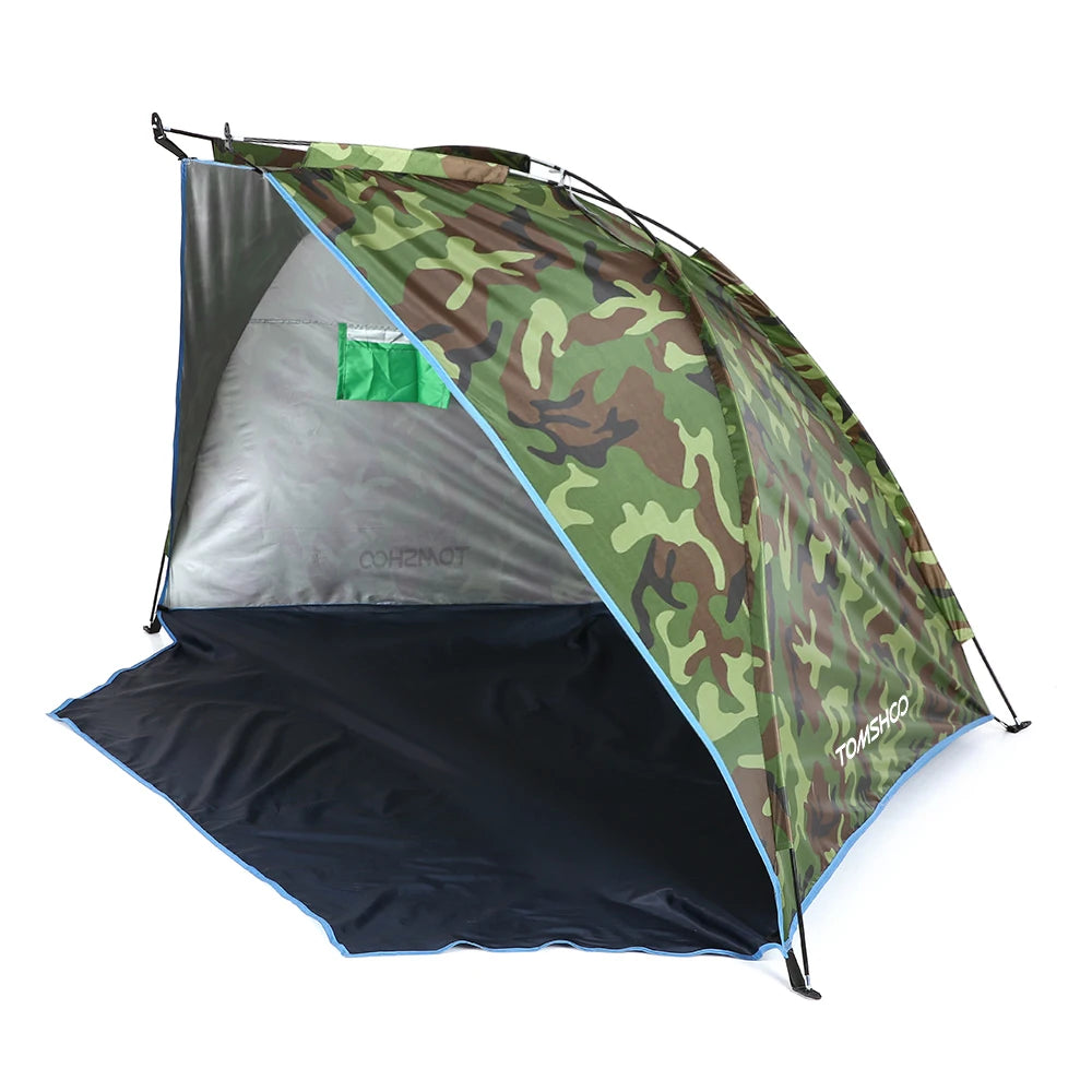 2-persoons strandtenten voor buiten, schaduw, UV-bescherming, ultralichte tent voor vissen, picknickpark, zomerluifel, schaduw, schuilplaats