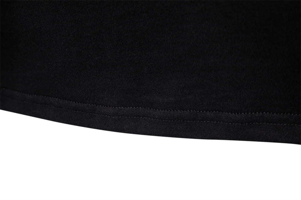 Men's High Quality Long Sleeve T-Shirt Fashion Pure Cotton Henley Collar Long Male T-Shirt