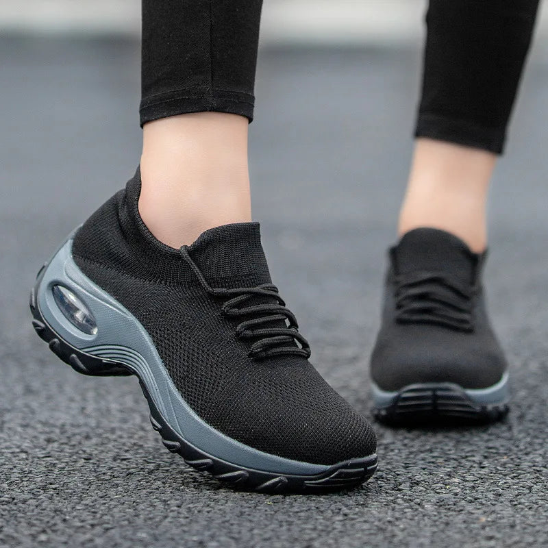 Women's Sneaker Fashion Comfortable Shoes Women Flat Sneaker Women Casual Shoes Slip On Plus Size Sneaker Woman Zapatos De Mujer