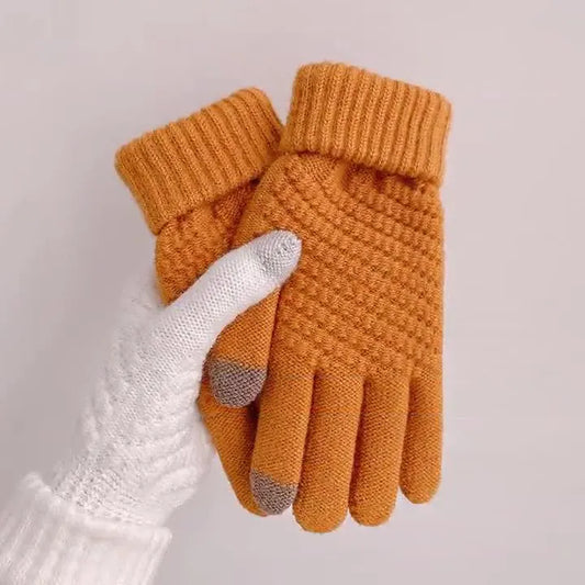 Women's Winter Gloves Cycling Motorcycle Tactical Hiking Sky Fishing Snowboard Full Finger Plush Thickened Gloves