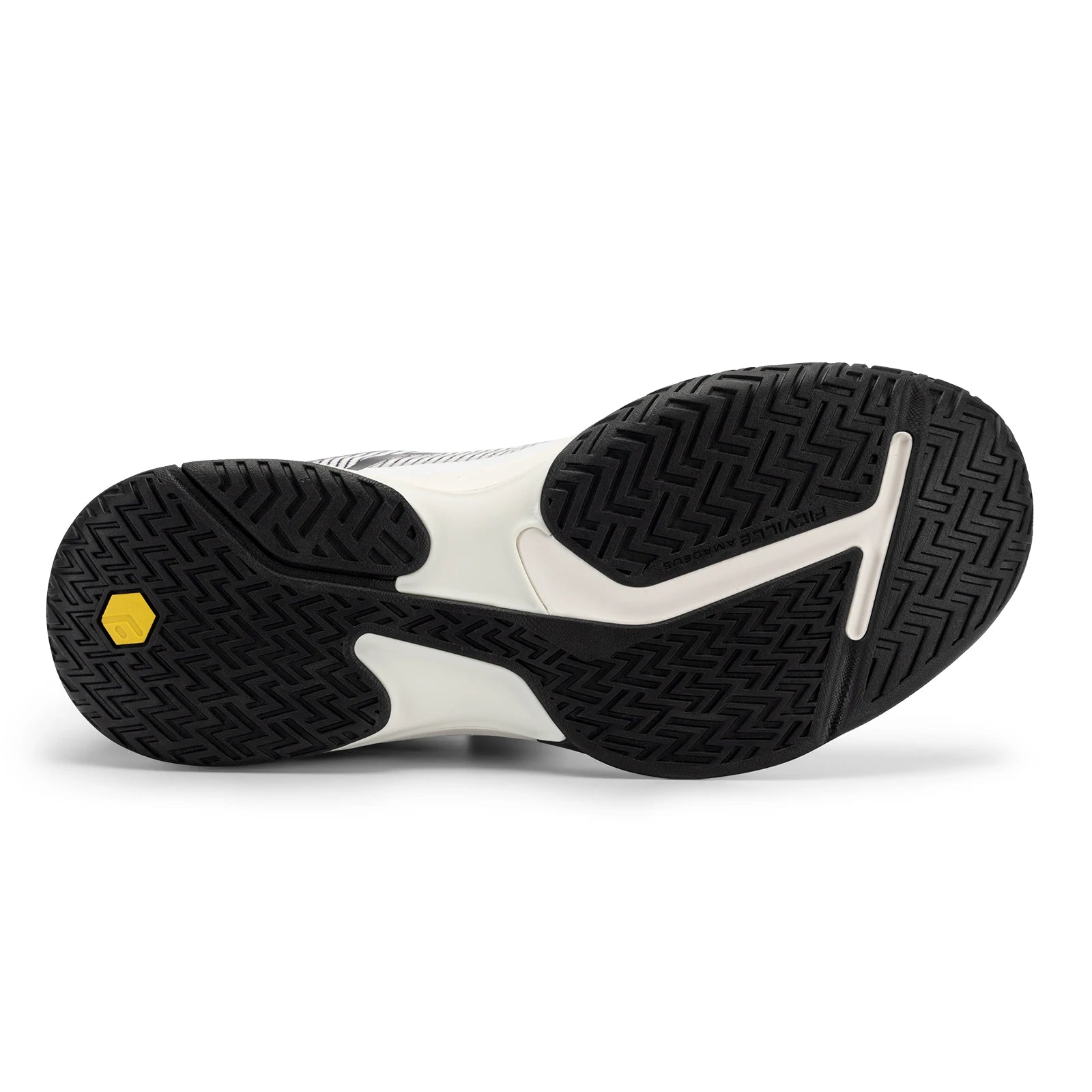 Men's Wide Pickleball And Full Court Tennis Sneakers with Arch Support - Lightweight Non-Slip Sports Shoe