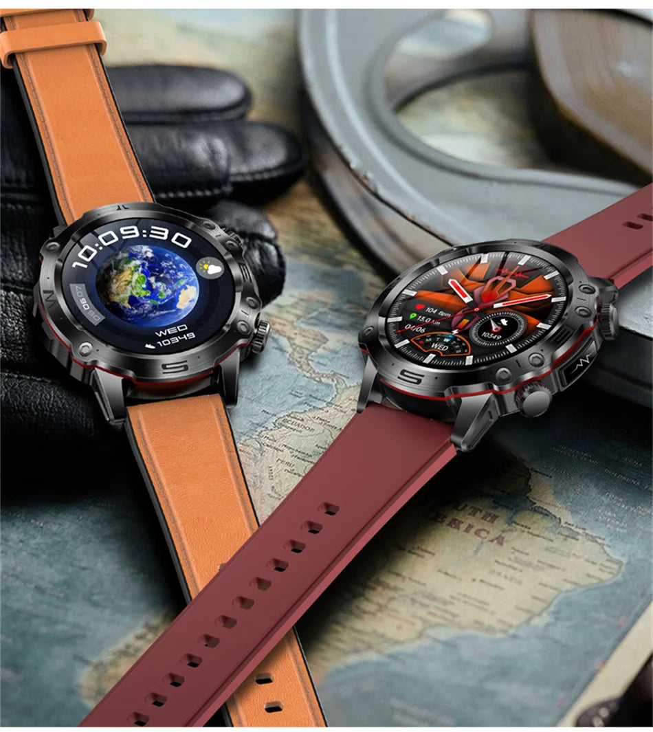 2025 Nieuwe Smart Watch Monitoring Bloeddruk Urinezuur ECG + PPG Fitness Tracker Klok Bluetooth Call Health Smartwatch Voor Mannen