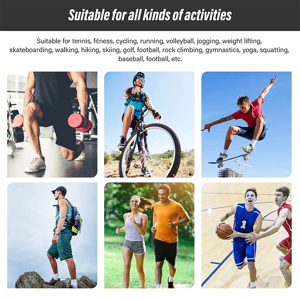 1 PCS Professional Sport Knee Brace With Protector Support Pads - For Arthritis,, Meniscus Tear, And Joint Pain Relief During Running & Riding