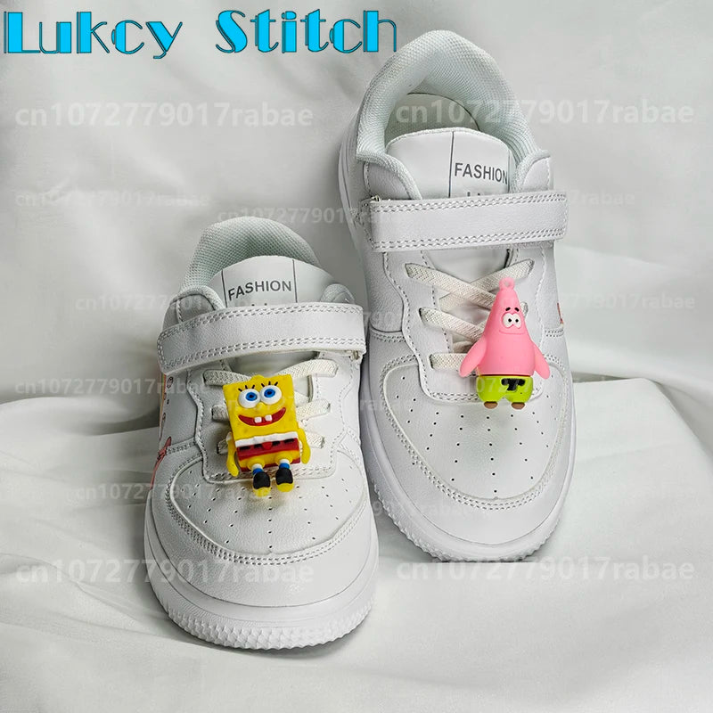 SpongeBob Gift Children Shoes Student Casual Kid Sneakers Girls Boys Running Fashion Sports Shoes Cute Christmas Birthday Gift