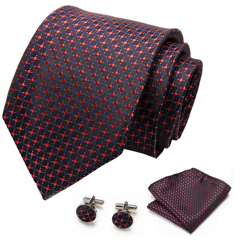 Best-Seller Tie Custom Logo Tie High Quality Business Formal Woven Jacquard Pattern Tie For Men's Accessories