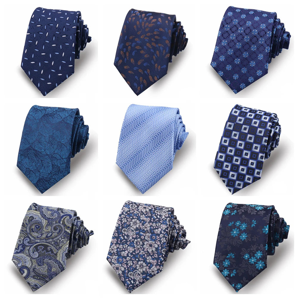 Men's Luxury Paisley Necktie Floral Wedding Style Business Tie Polyester 146x7.5cm Gift for Adult Male Occasions