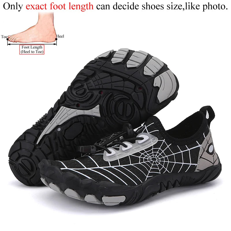 Kids Aqua Beach Water Shoes – Non-Slip Barefoot Swim Shoes for Children & Babies Summer Pool and Beach Footwear