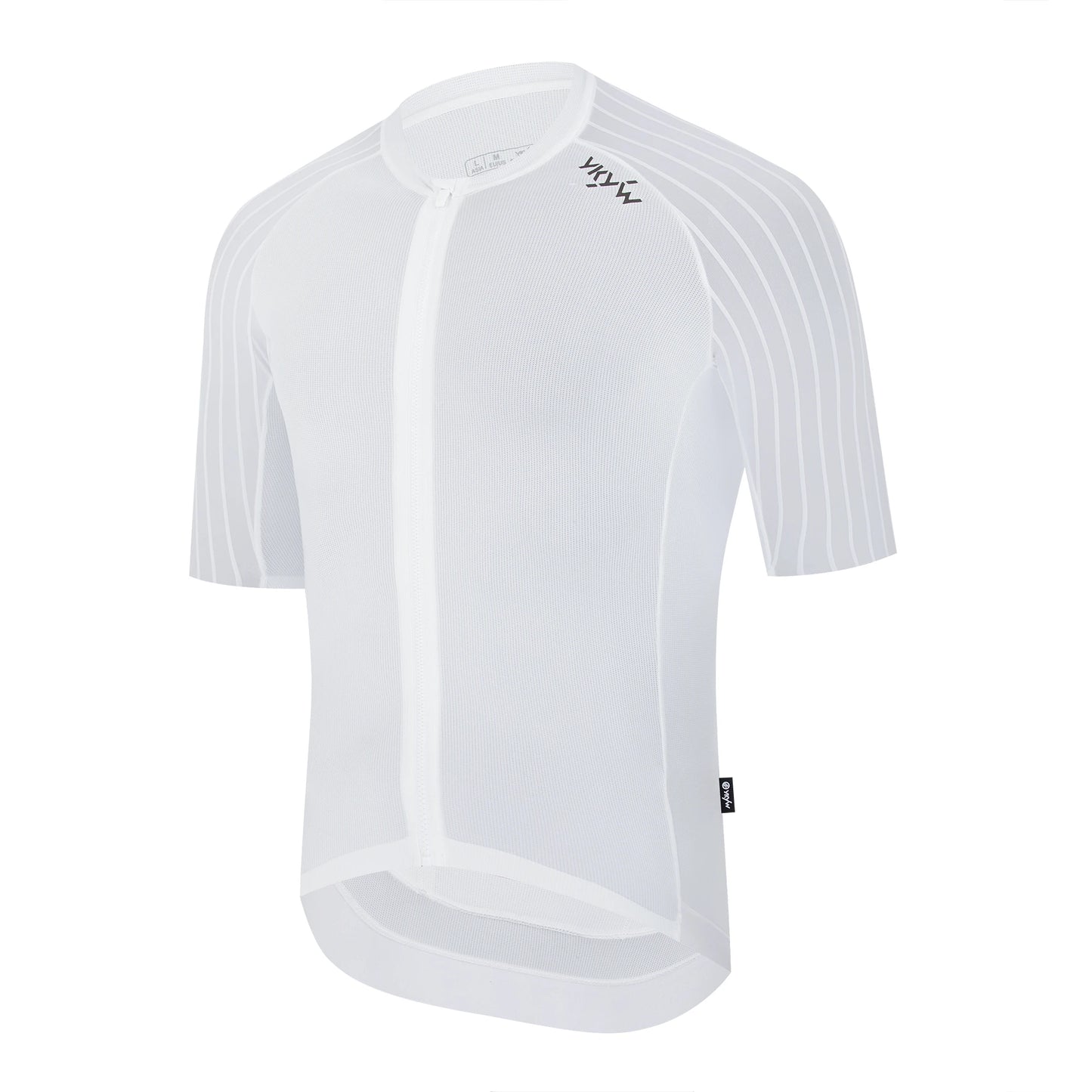 2025 Zomer Heren Fietsshirt Racefiets Shirt Fietsshirt YKK Rits Ademend Aerodynamisch Raglanmouw Sneldrogend