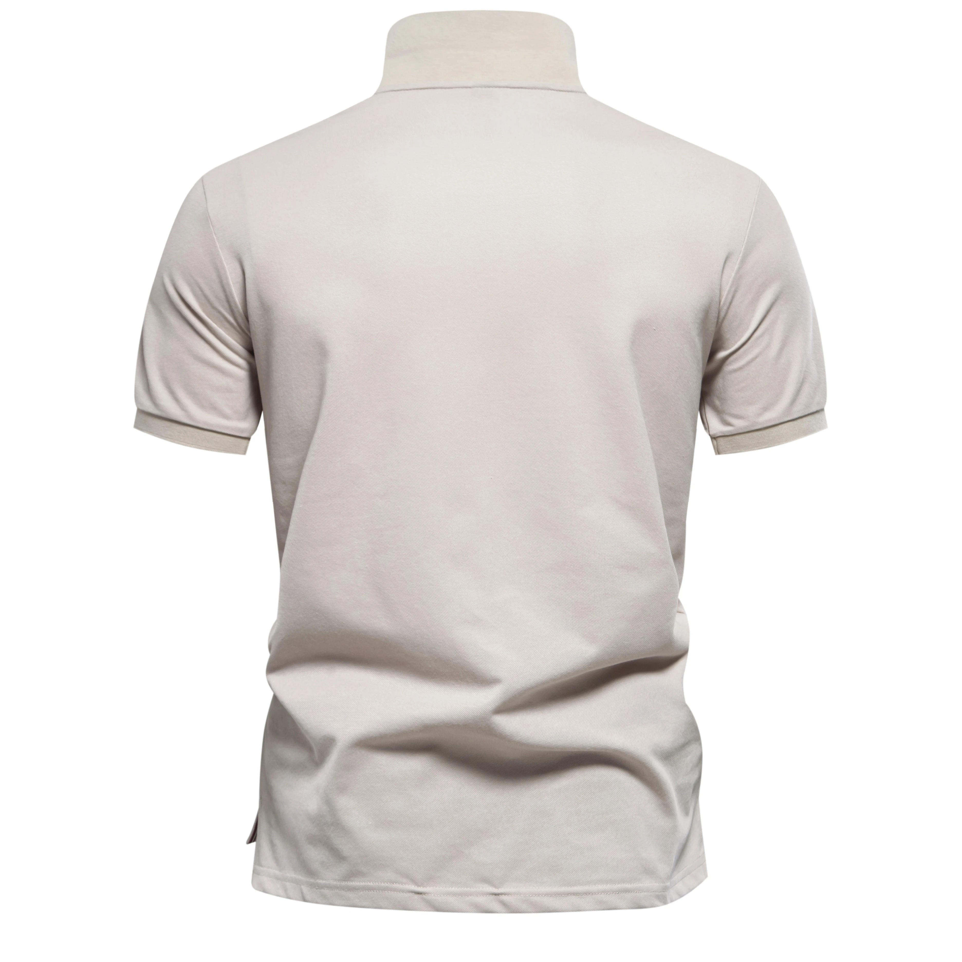 Men's Gradient Printed Cotton-Blend Short Sleeve Summer Polo Shirts