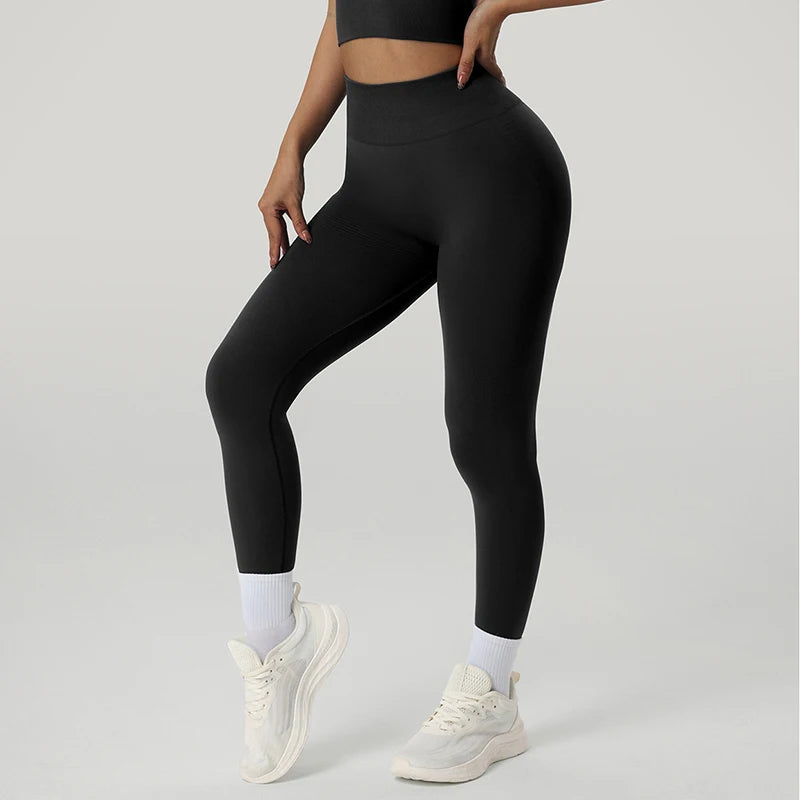 High Waist Summer Yoga Leggings Women Quick Drying Breathable Fitness Running Workout Gym Pants Sportswear Activewear