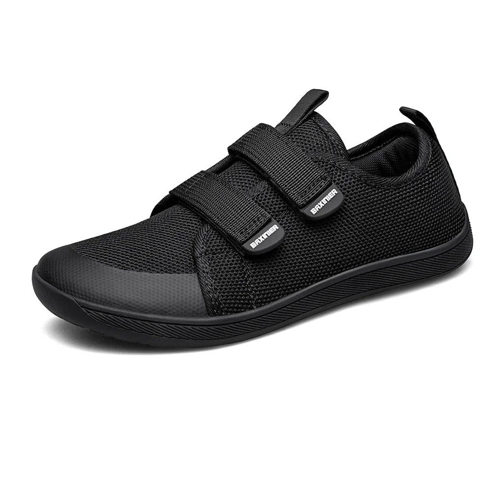 Nieuwe kinderschoenen op blote voeten, crosstrainer, ademend, comfortabele gebreide zool, meisjes- en jongenswandelschoenen, antislipschoenen voor buiten