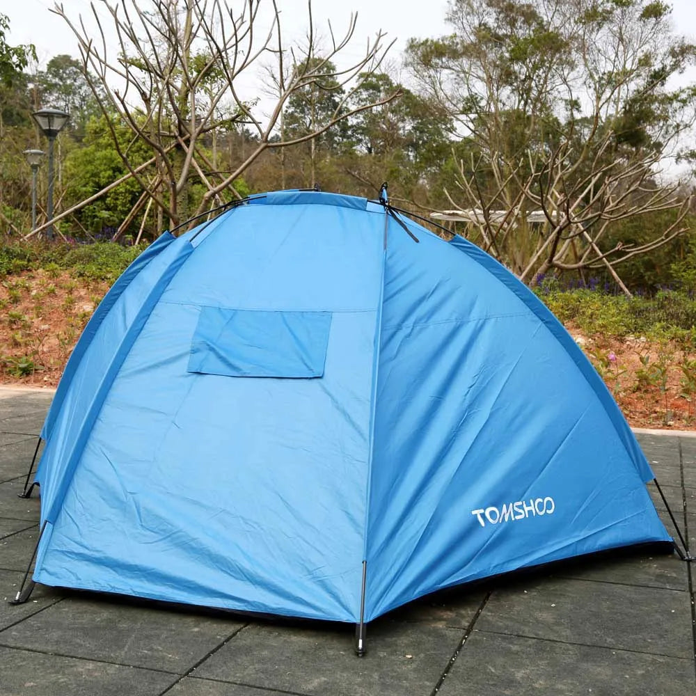 2 Persons Outdoor Beach Tents Shelters Shade UV Protection Ultralight Tent for Fishing Picnic Park Summer Awning Shade Shelter