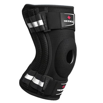 Knee Brace For Knee Pain With Patella Gel Pad And Side Stabilizers - Knee Support For Arthritis, Meniscus Tear, & Injury Recovery