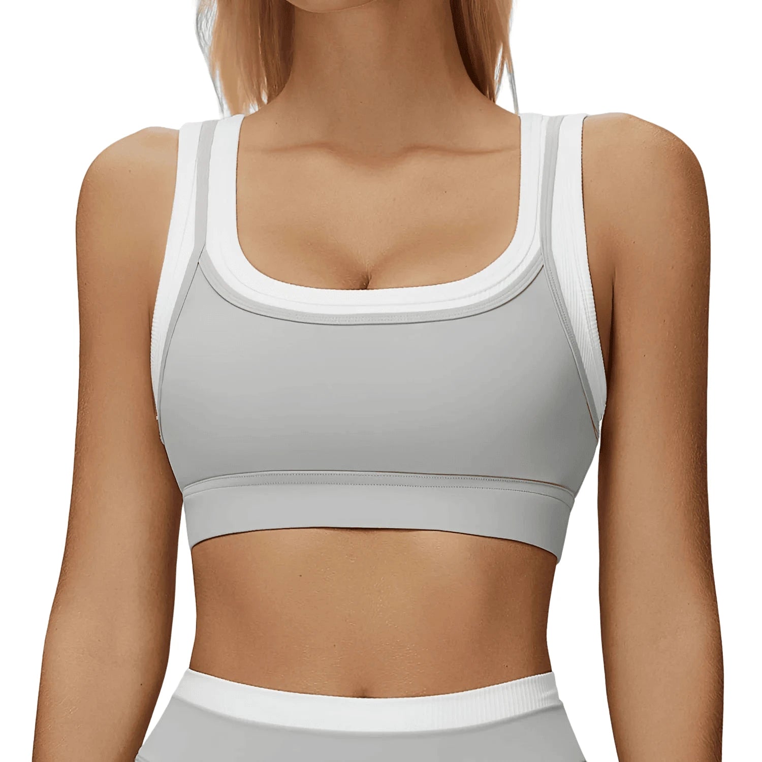 Women’s High Impact Sports Bra – Breathable Push Up Yoga Bra for Gym, Running & Fitness Workout Activewear