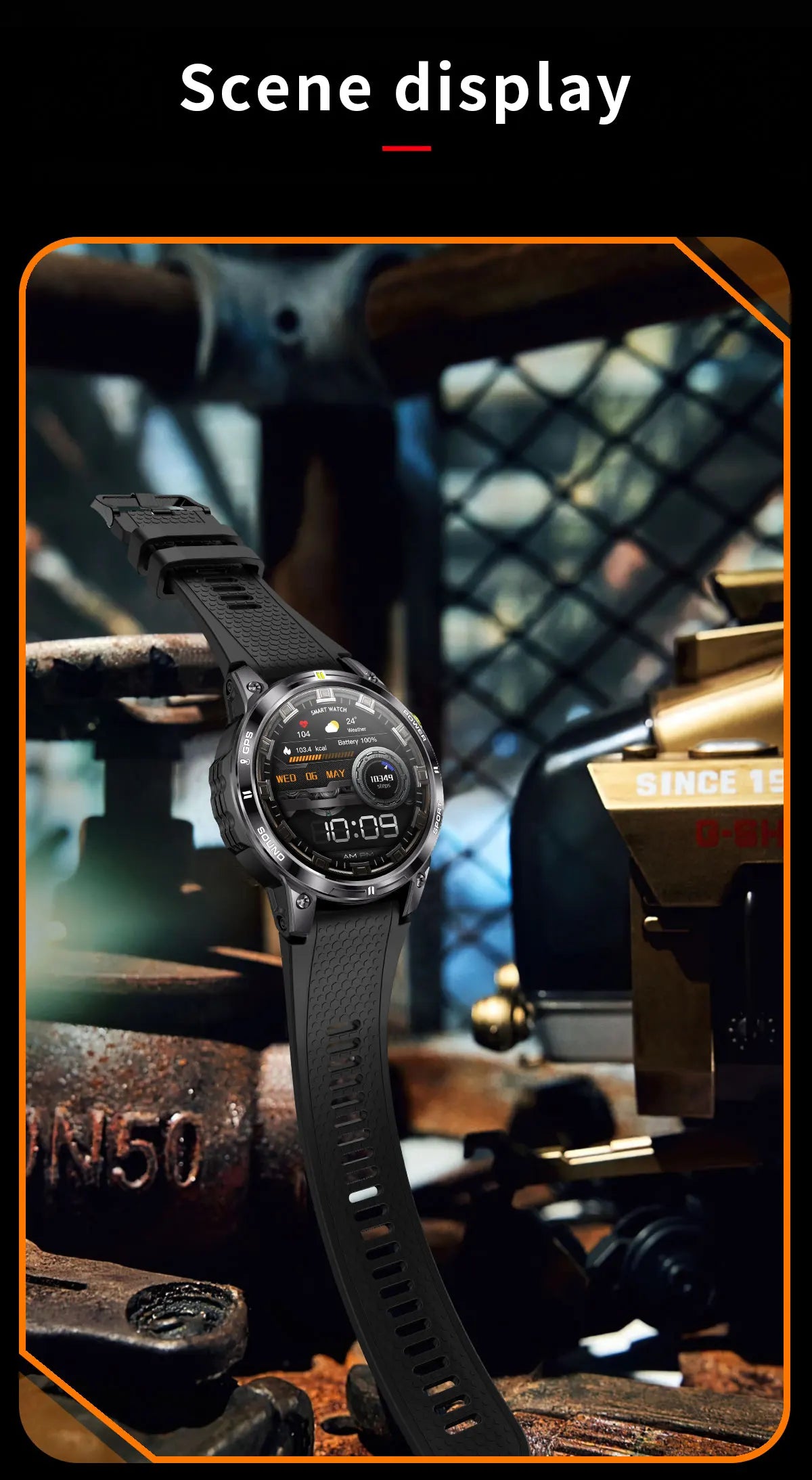 2025 New GPS Sports Smart Watch Men Waterproof Fitness Tracker Bluetooth Call 400MAH Battery Bracelet Smartwatch For Woman - Compatible with Xiaomi IOS