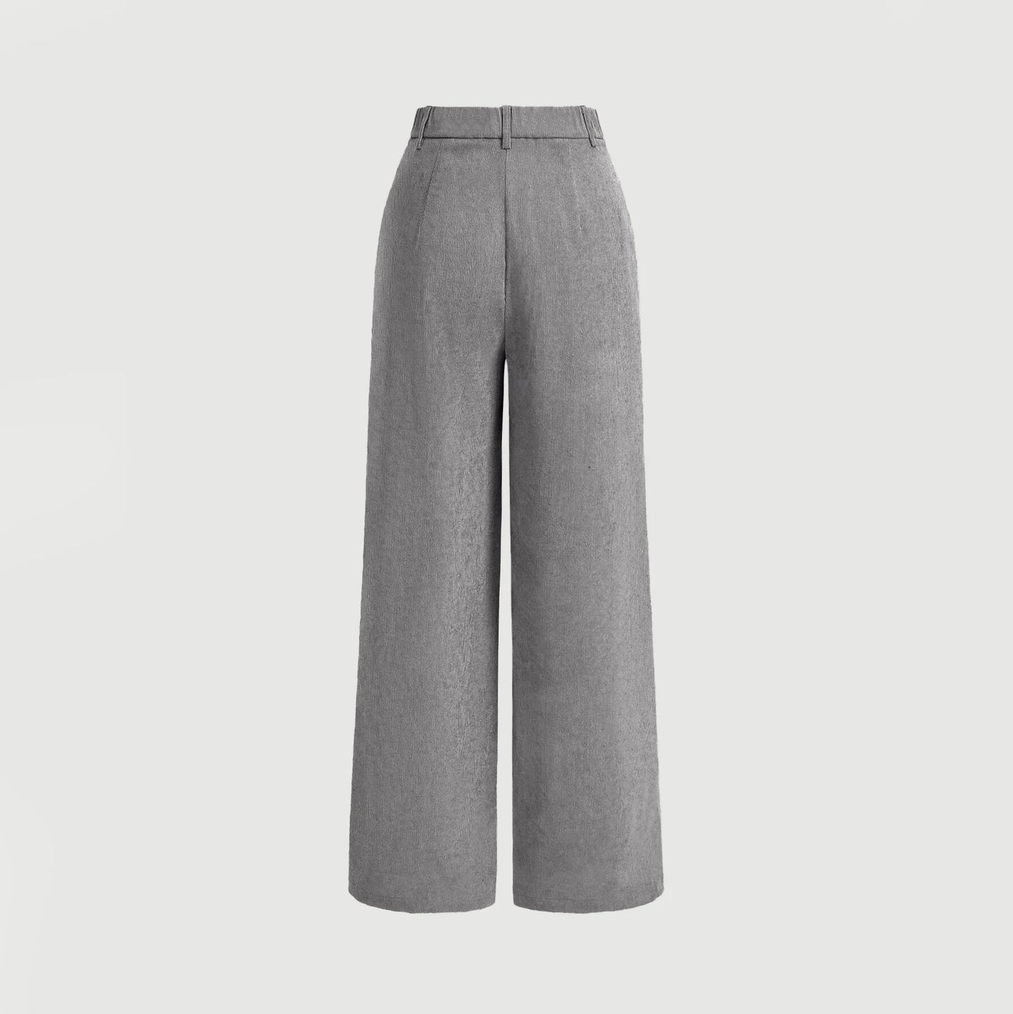 Women's High Waist Casual Pants Retro Vintage Pocket Full Length All Season Multi-Occasion Trousers