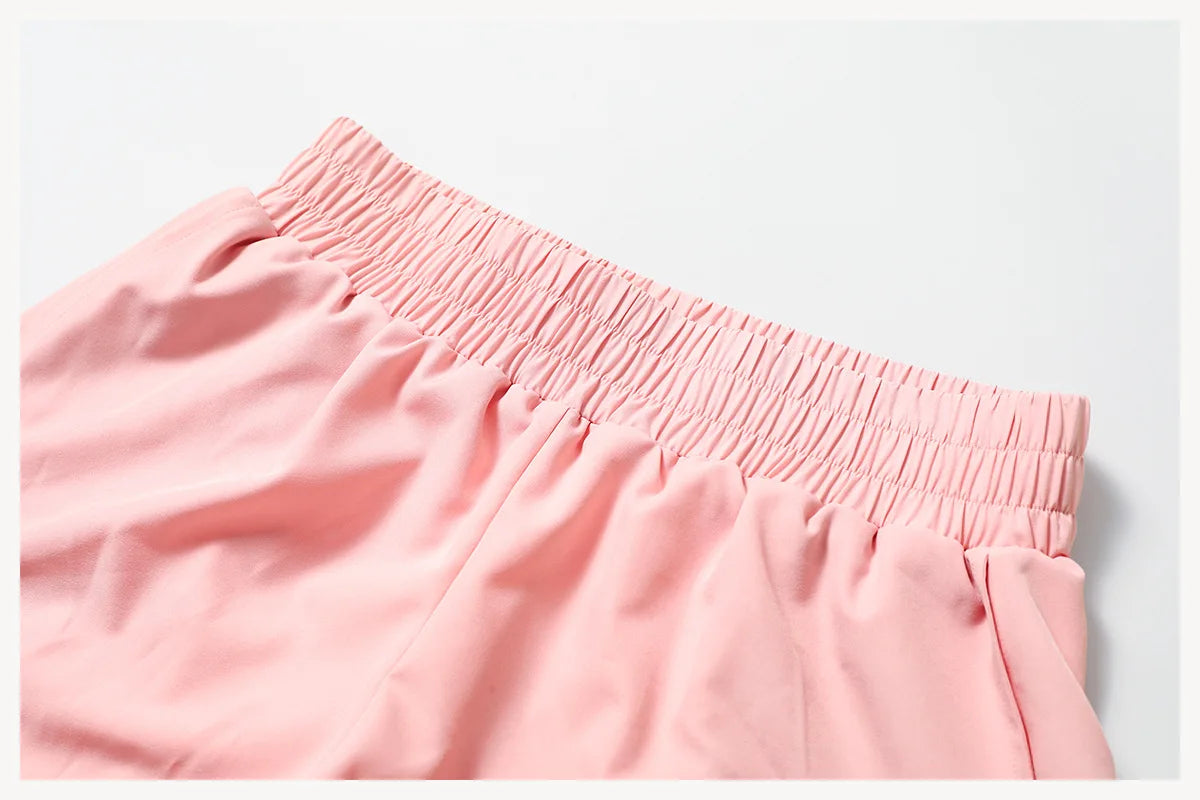 Running High Waist Sports Shorts Women Buttock Lift Gym Sweatpants Yoga Clothes Cycling Workout Shorts Women