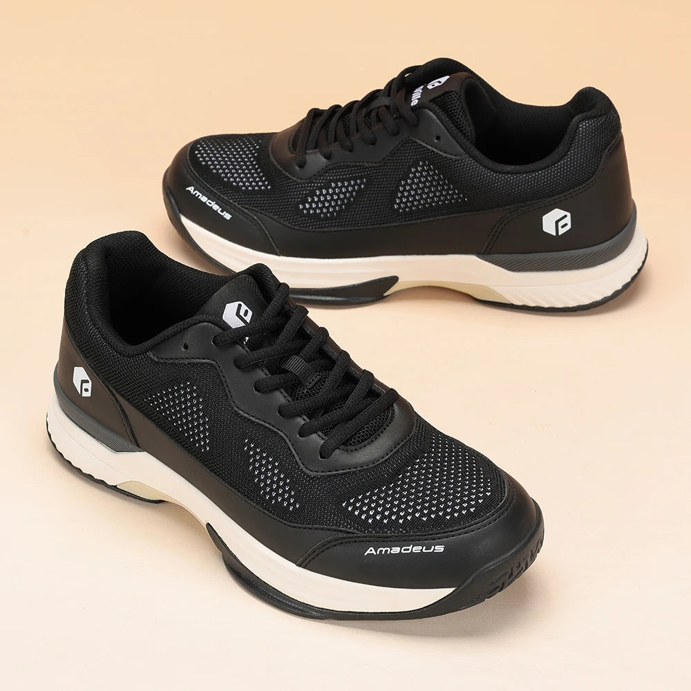 Sports Shoe for Men's Tennis Shoes Professional Training Sneakers Anti-Slip Sweat Absorbent Swollen Feet Arch Support