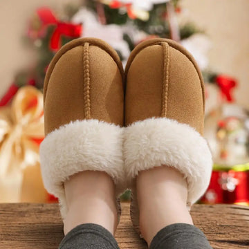 Women's Winter Warm Fashion Fluffy Slippers Furry Fuzzy House Comfy Slippers Suitable For Indoor Bedroom Use Ladies' Shoes