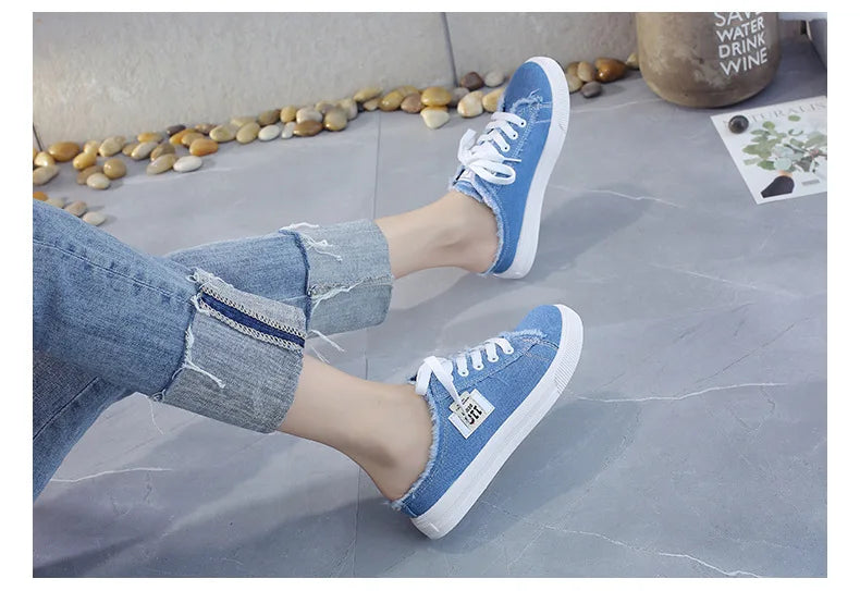 Women's Sneakers Fashion New Woman Shoes Trainers Womens Sneakers Casual Shoes Slip On Flat Zapatos De Mujer Sneaker Woman